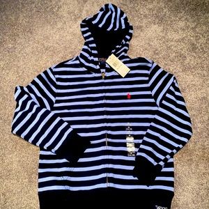 NWT Boys Polo Ralph Lauren Hoodie size 10/12